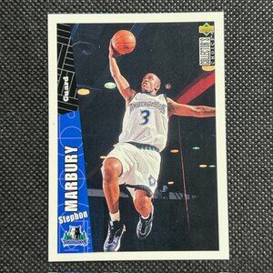 Stephon Marbury 1996-97 Collector's Choice Rookie RC #281 Minnesota Timberwolves